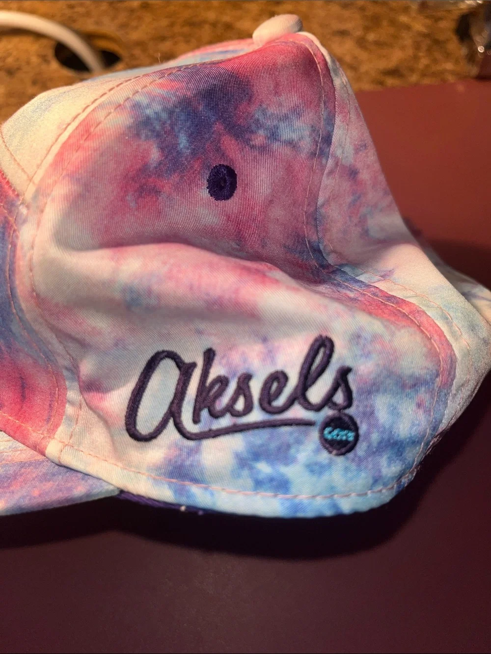 Kids Pink Character Baseball Cap & Tie-Dye Colorado Cap Set